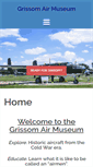 Mobile Screenshot of grissomairmuseum.com